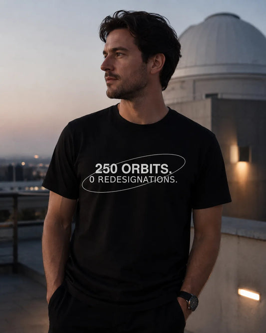 250 Orbits Tee – America 250th Anniversary | Minimalist Patriotic Shirt 2026