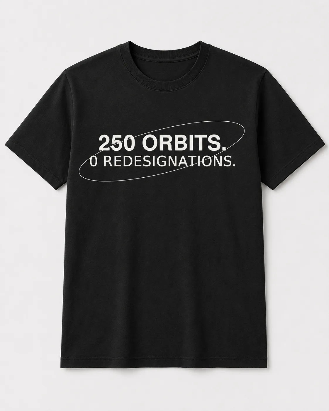 250 Orbits Tee – America 250th Anniversary | Minimalist Patriotic Shirt 2026