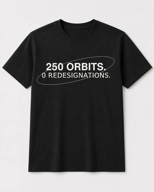 250 Orbits Tee – America 250th Anniversary | Minimalist Patriotic Shirt 2026